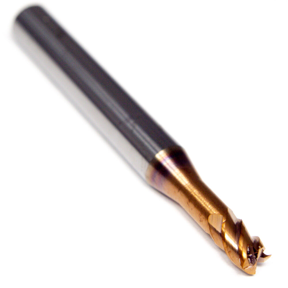 Widin ZE724040 Carbide Square End Mill 4mm 4FL AlTiN+HH