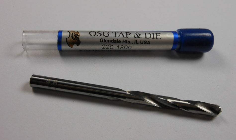 OSG Carbide Jobber Drill #12 2FL 118° 1-5/8" LOC x 2-3/4" OAL