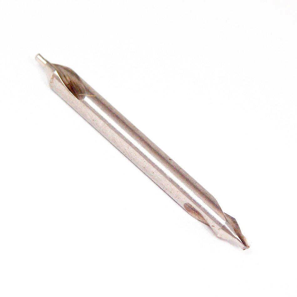 PRECISION Double Combined Drill/Countersink #1 60° HSS 097601 (2 Pcs)