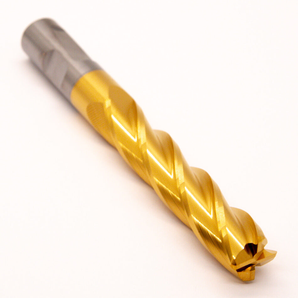 Garr 1158286C Carbide Corner Radius End Mill 5/8" 4FL TiN 0.060" Radius