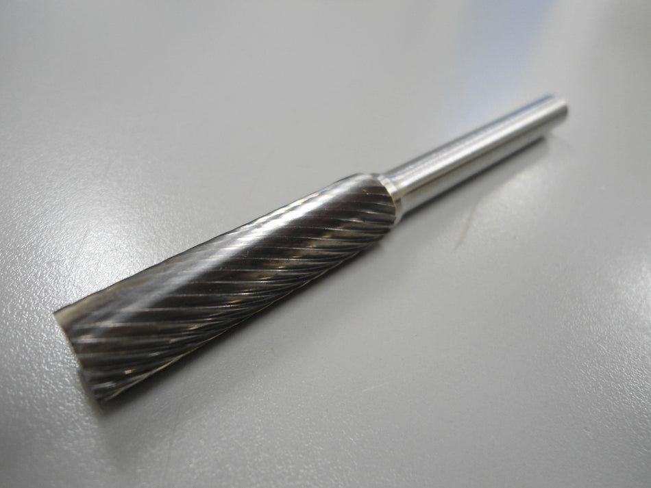 Single Cut Carbide Cylindrical Bur 3/8" x 1-1/2" x 1/4" SA-3X