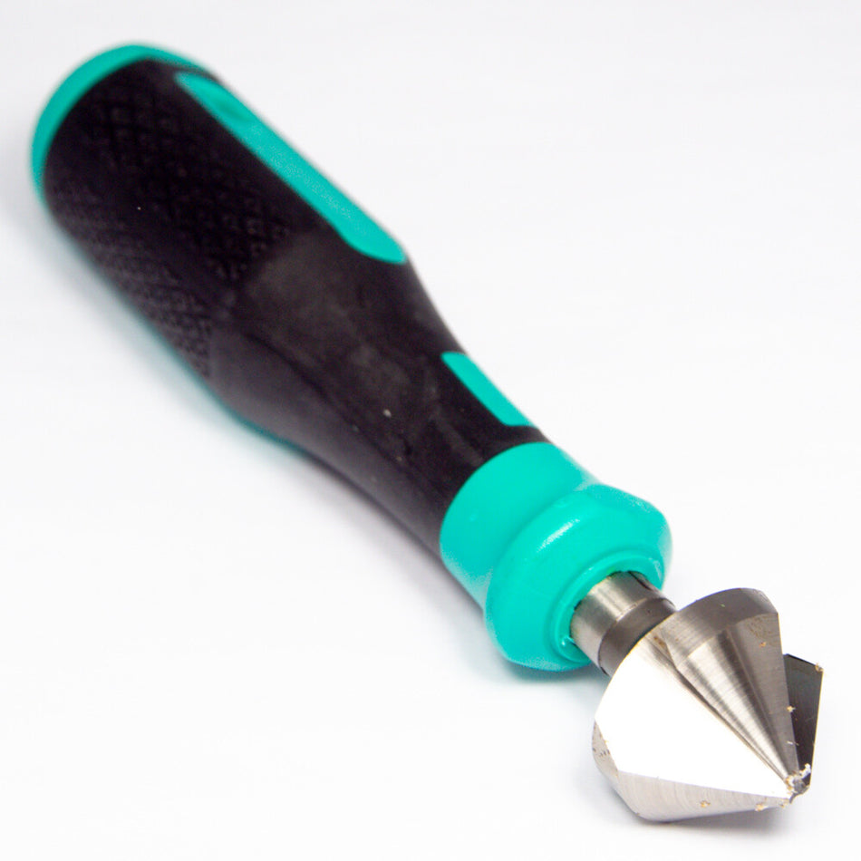 SPI 82-226-2 Countersink w/ Plastic Handle 0.984" 90° 3FL HSS