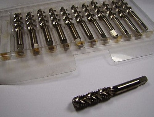 UCT Bottoming Spiral Flute Taps 7/16-14 GH-3 3FL HSG 45° UNC (12 Pcs)