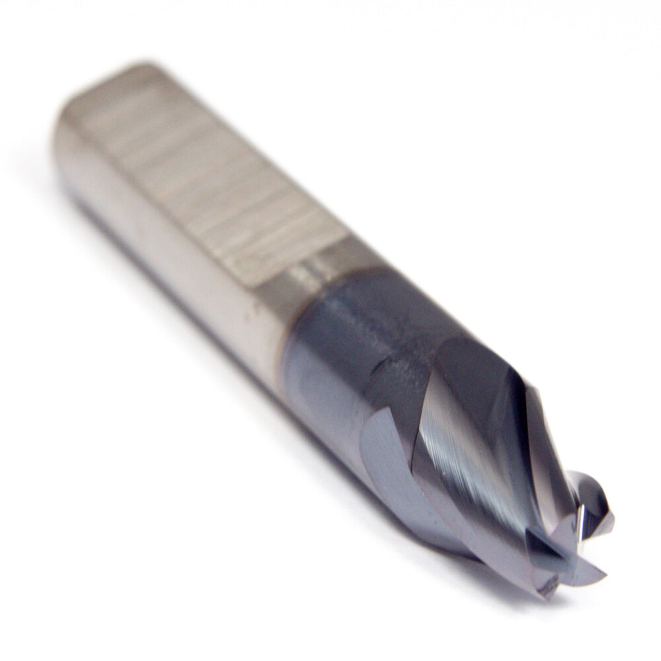Kennametal 5189038 Carbide Square End Mill with Flat 0.278" 4FL AlTiN KC643M