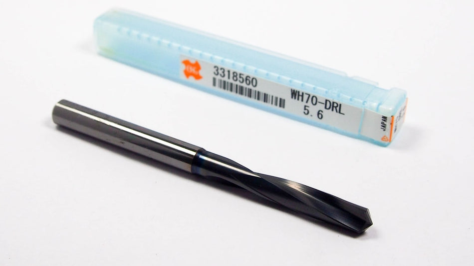 OSG Carbide Jobber Drill 5.6mm 0.2205" 2FL 120° WXS WH70-DRL 3318560