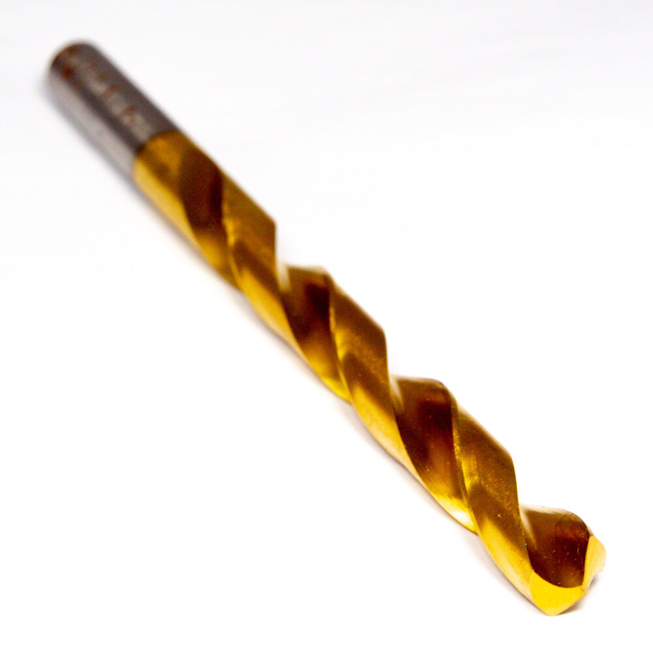 Hertel 71171284 Jobber Drill 7/16" 118° HSS TiN (6 Pcs)