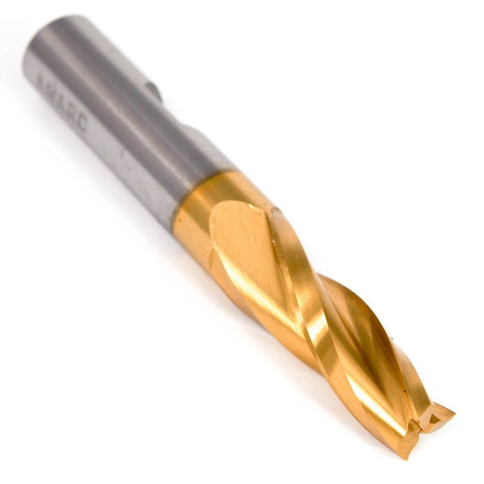 Tapered End Mill 3/8" 3° 3FL HSS TiN CTE-M-605-TiN