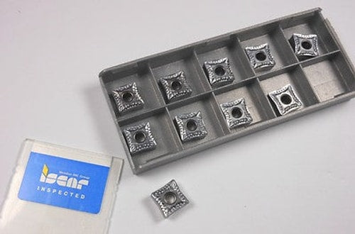 ISCAR Carbide Inserts QNMG 332-GN IC3028 (10 Pcs)