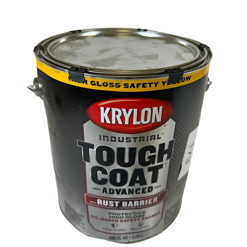 Krylon K00431008 1 Gal Oil/Alkyd Base Yellow Exterior Protective Coating -