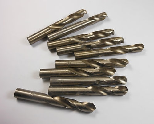 Screw Machine Drills 9.5mm HSS 40mm LOC x 84mm OAL (10 Pcs)
