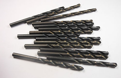 Jobber Length Drills "A" 0.234" HSS Oxide 118° 2-5/8" LOC x 3-7/8" (15 Pcs)