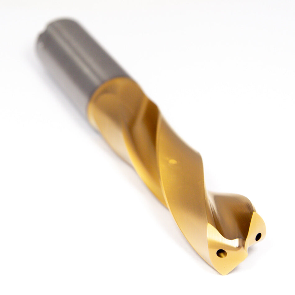 Kennametal 4101738 Carbide Coolant Stub Drill 19.05mm 3/4" 135° TiCN B210A-HP