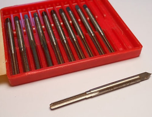 Bottoming Ground Thread Hand Taps #5-44 H1 3FL HSS UNF (11 Pcs)