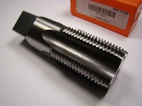 HERTEL Bottoming Standard Pipe Tap #1-11 5FL HSS BSPRP