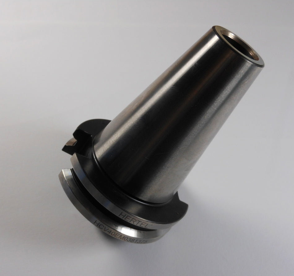 V-FLANGE End Mill Holder HCV40EM0381375 V40 3/8" Bore x 1-3/8" Proj