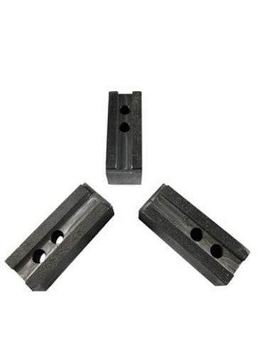 H&R Manufacturing 112 2.0 2" W x 2" H x 6-1/4" L Soft Lathe Chuck Jaw (Set of 3)