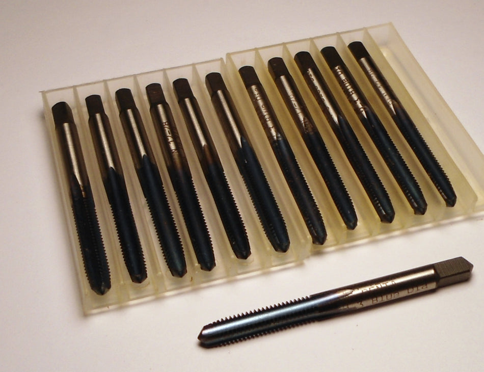R&N Penta Blue Plug Hand Taps 12-28 4FL H3 HSS UNF (12 Pcs)