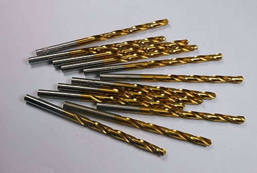 Jobber Drills #16 HSS TiN 118° 2-3/16" LOC x 3-3/8" OAL (12 Pcs)