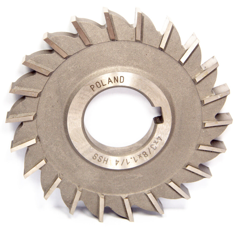 Interstate 02953149 Side Milling Cutter 3" x 7/32" x 1" Arbor 16T HSS