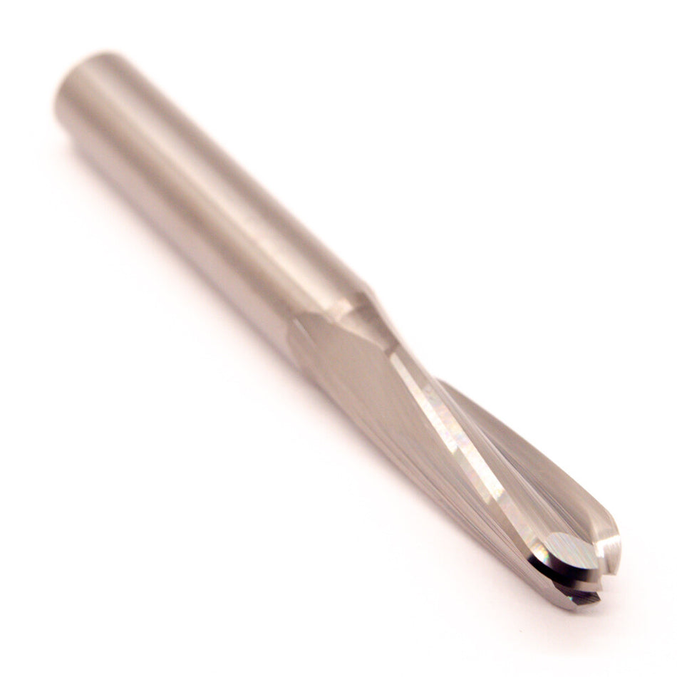 Garr 1151434 Carbide Ball 10° Helix End Mill 3/8" 3FL 3" OAL