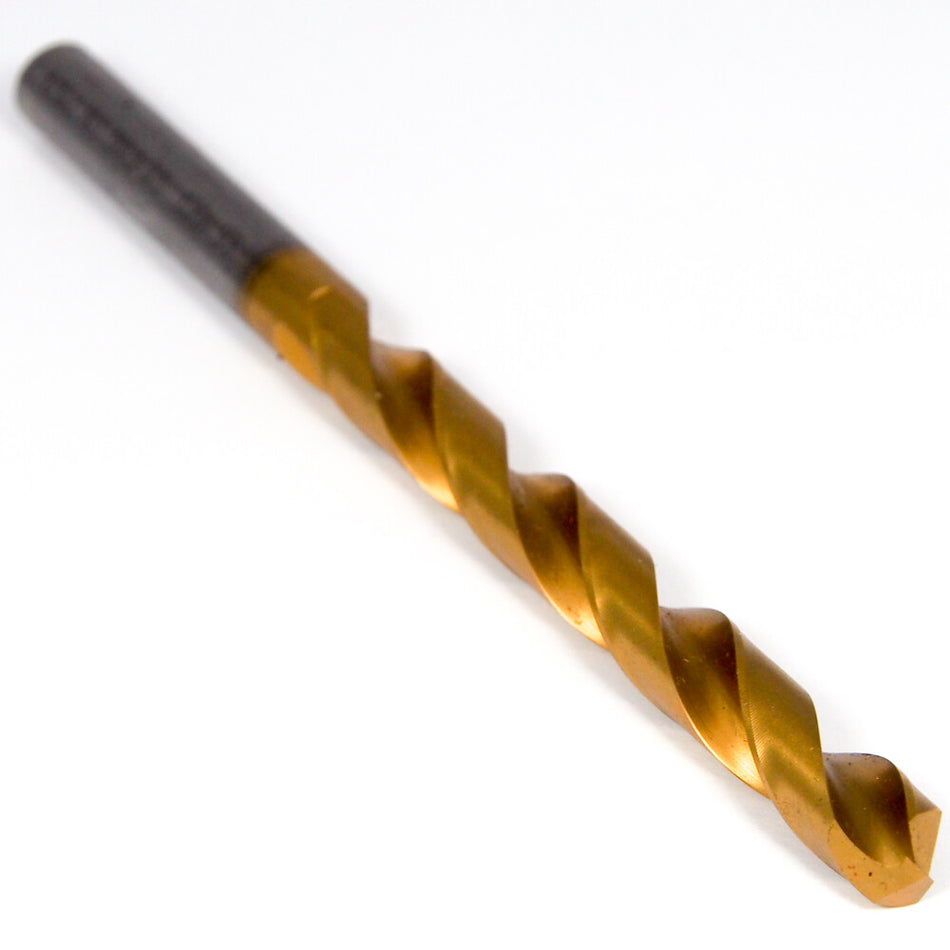 GUHRING Cobalt Jobber Drill 8.6mm 0.3386" 130° TiN 4031093211666 (8 Pcs)