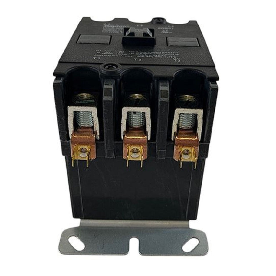 Dayton 6GNV7 24V 50/60Hz 90/120A 3P Definite Purpose Magnetic Contactor -