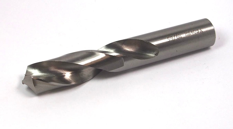 Hertel Screw Machine Drill 59/64" 118° HSS 3-3/4" LOC x 5-3/4" OAL