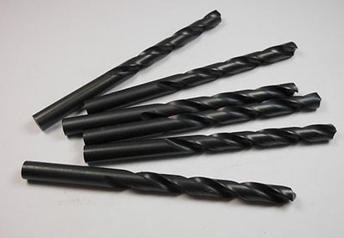 Jobber Length Drills "S" 0.348" HSS Oxide 118° 3-1/2" LOC x 4-7/8" (6 Pcs)