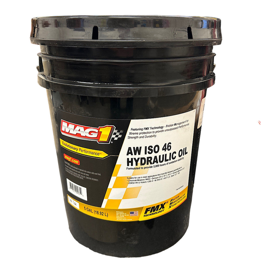 MAG 1 MAG00465 5 Gal Pail Mag 1 AW Series ISO Grade 46 Hydraulic Oil