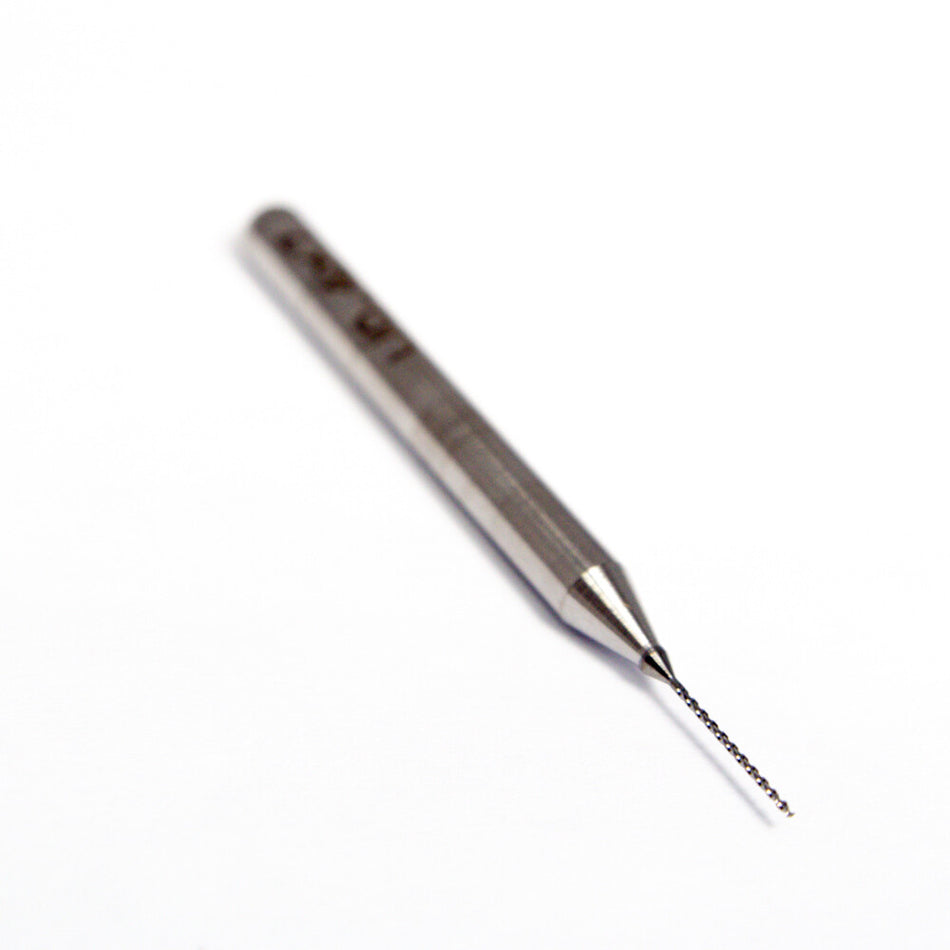 Union Tool 118-W401 Carbide CB Micro Drill 0.4mm x 7mm (10 Pcs)