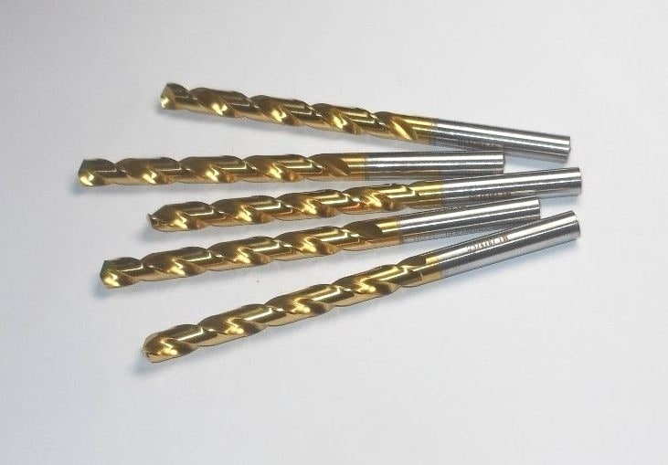 GUHRING 9006570076000 Jobber Drills 7.6mm HSCO 130° TiN (5 Pcs)