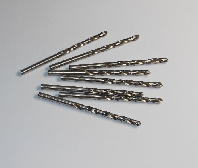 Jobber Length Drills #17 (0.1730") HSS 118° 2-3/16" LOC x 3-3/8" OAL (8 Pcs)