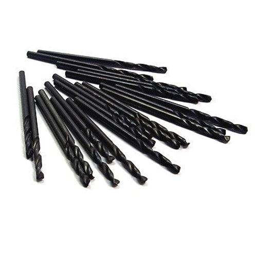 CLEVELAND Screw Machine Drills #45 0.082" HSS 135° 1-3/4" OAL (20 Pcs)