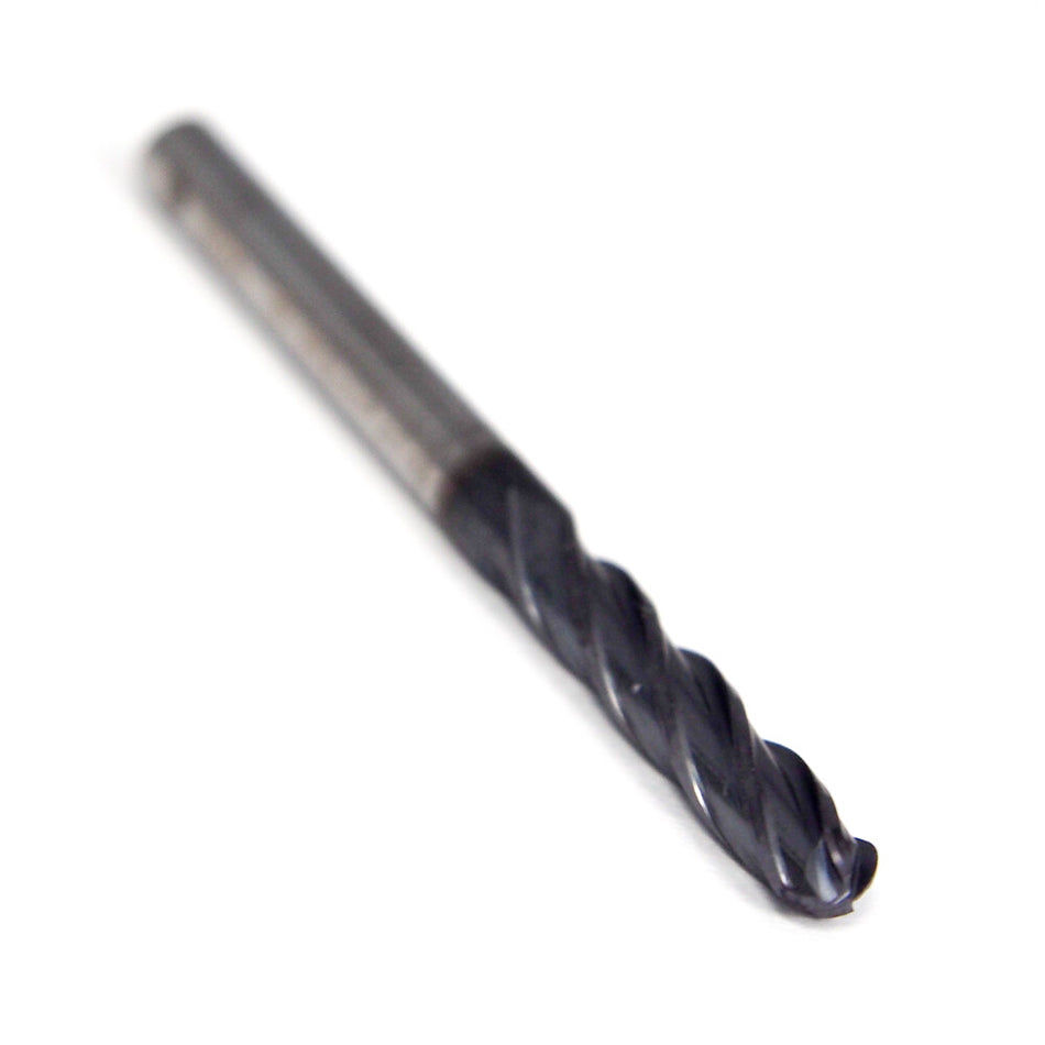 Iscar 5620365 Carbide Ball End Mill 1/8" 4FL TiAlN EBI-A-4