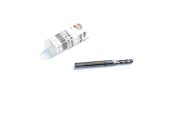 IMCO Carbide Ball End Mill 9/64" 4FL TiCN 9/16" LOC x 2" OAL 34509