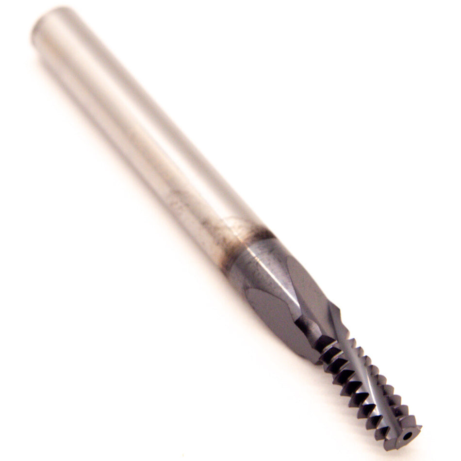 Iscar 5605118 Carbide Helical Thread Mill 1/4-20 3FL TiAlN 20 TPI