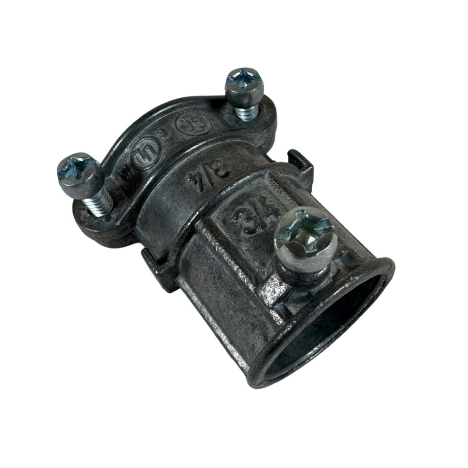 Thomas & Betts TX212 3/4" Zinc Die Cast EMT to Flex Combination Coupling