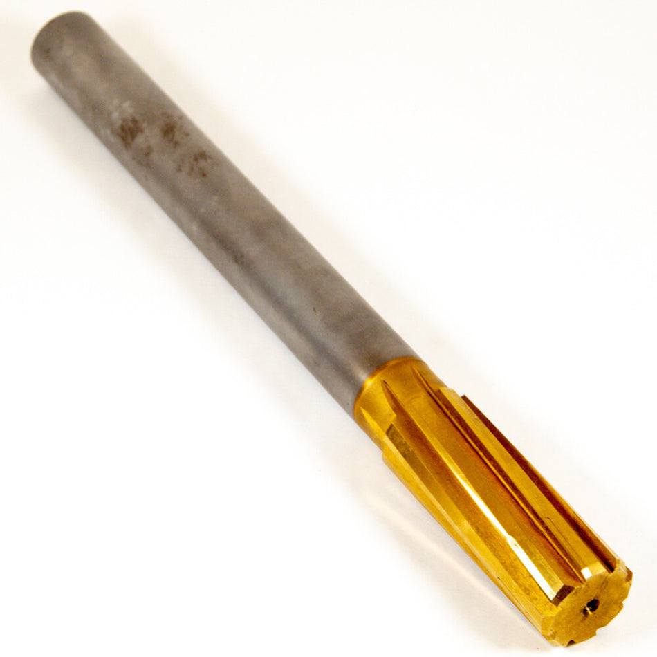 Hannibal 510.1.285 Carbide-Tipped Spiral Flute Chucking Reamer 1.2850" 8FL TiN