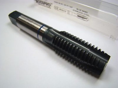 Plug Spiral Point Tap M18x2.50 D6 4FL HSS-E Oxide 108mm Blue Band