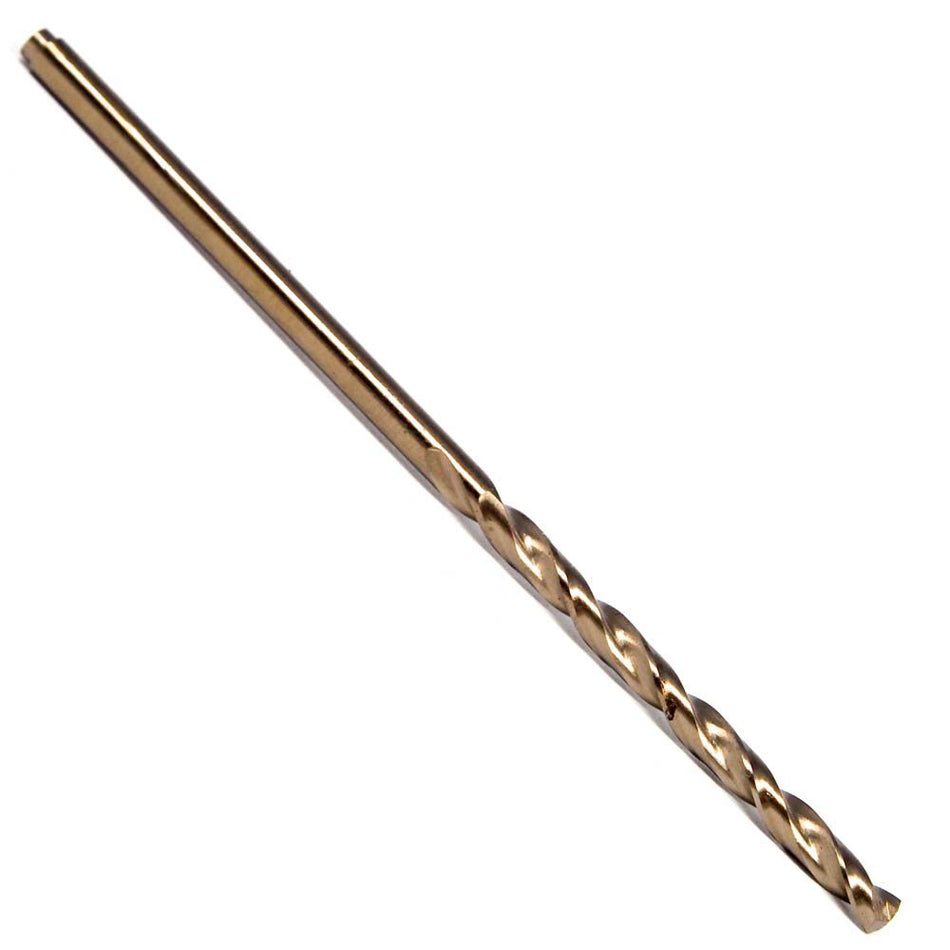 Precision 018365 Cobalt Jobber Length Drill #65 0.0350" 135° Oxide/Gold (12 Pcs)