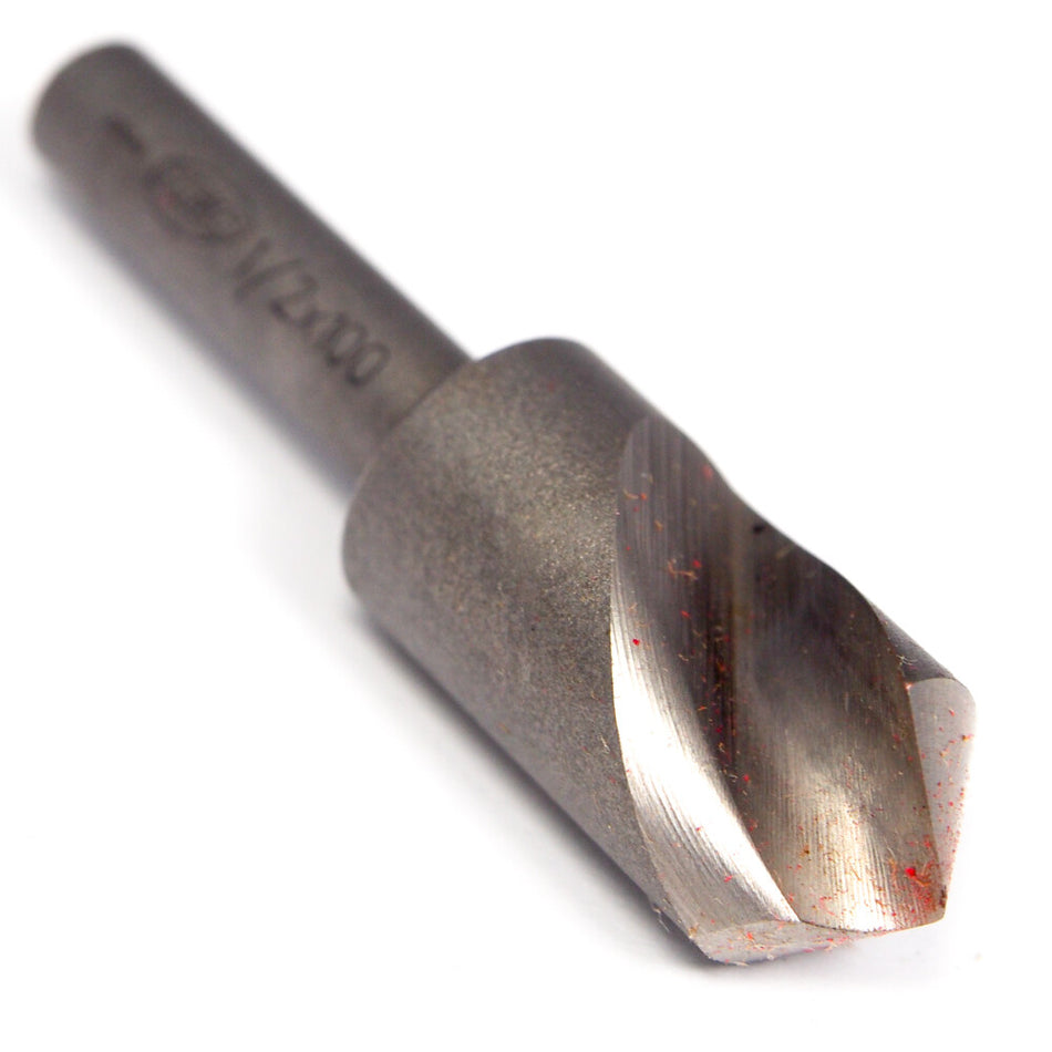 Keo 53120 Countersink 1/2" x 1/4" Shank 1-Flute 100° HSS (6 Pcs)