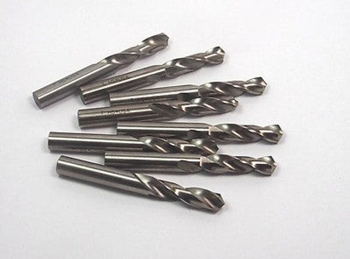 Screw Machine Drills "T" HSS 118° 1-3/4" LOC x 3-1/16" OAL USA (8 Pcs)