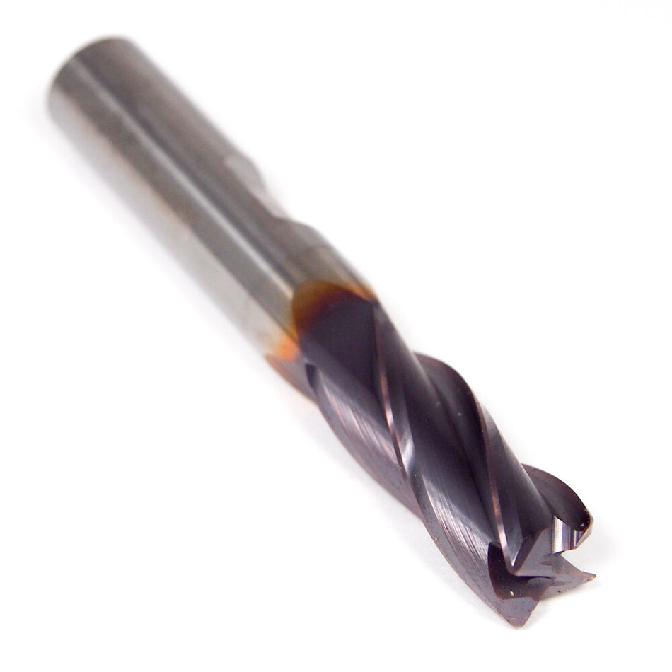 Niagara Cutter 5043081 Carbide Extended Shank End Mill 7/16" 4FL TiAlN