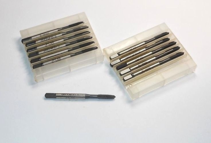 GTD Plug Spiral Point Taps 8-36 HSS-E Oxide 3FL H2 82686 (12 Pcs)