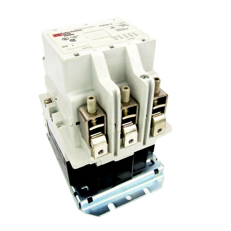Cutler-Hammer 701816A-02  E 3-Pole Magnet Starter 120v Coil 40 hp