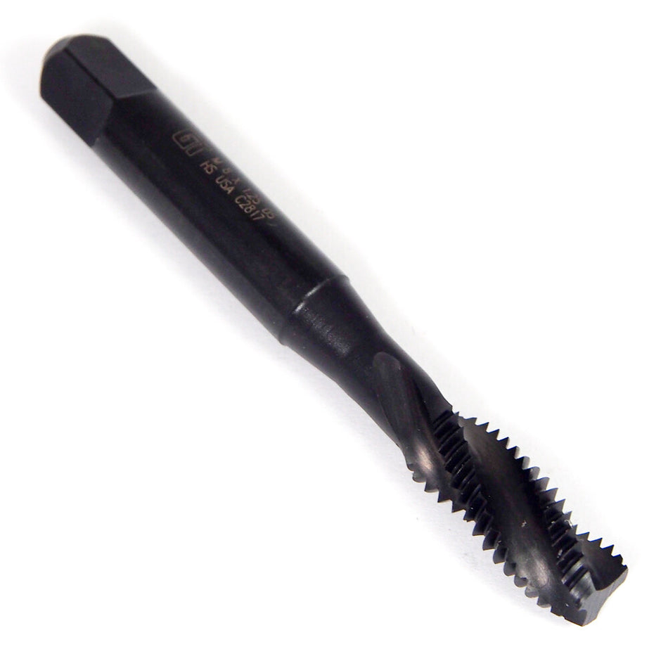 Greenfield 330503 Modified Bottoming Spiral Flute Tap M8x1.25 3FL 6H Oxide