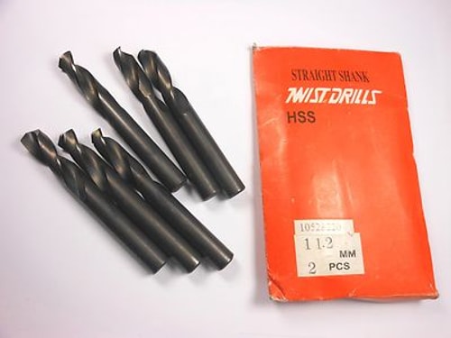 TWIST Screw Machine Drills 11.2mm 135° HSS Oxide (6 Pcs)