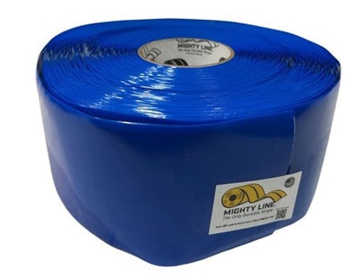 Mighty Line 4RB Floor Tape Blu 4 in x 100 ft Roll