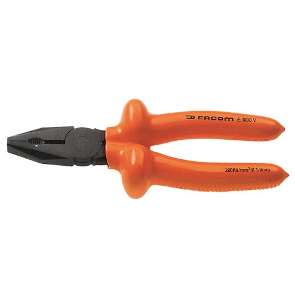 Facom 187.18AVSE 185 mm 1000V Insulated Combination Pliers