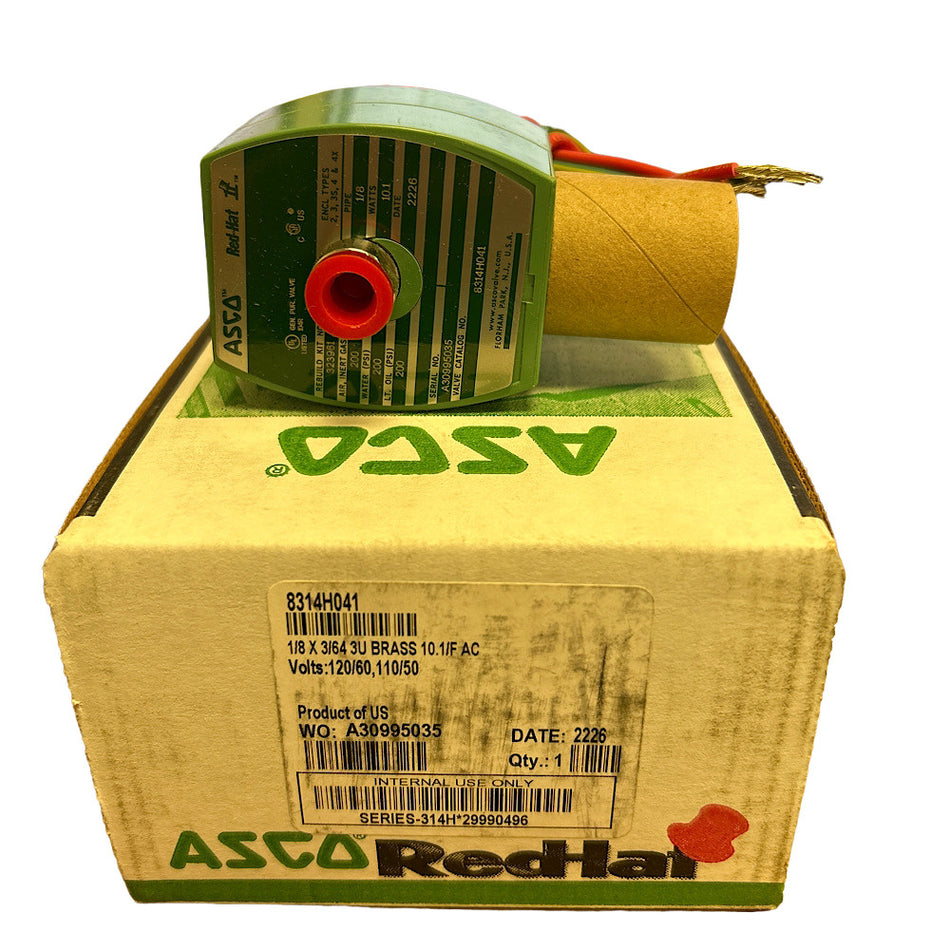 RedHat 8314H041 1/8" 120/60V 110/50V 200 PSI General Service Solenoid Valve